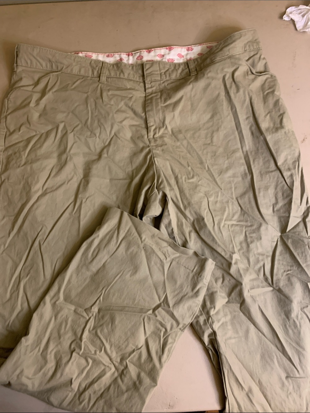 Dickies Straight-Leg Pants in Olive Green